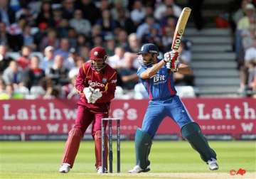 england reach 173 3 to beat windies by 7 wickets