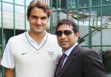 federer knows a lot about cricket says sachin