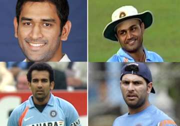 four indians in icc odi team of year dhoni named captain