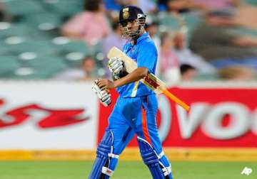 gambhir s run out cost india a win says dhoni