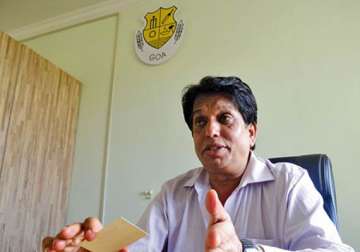 goa cricket association official asks its president to quit