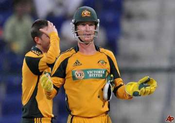 haddin replaces wade for final windies odi