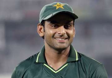 hafeez to lead pakistan in 1st test against sri lanka