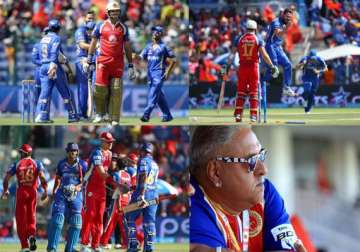 how much famed rcb collapsed against rr