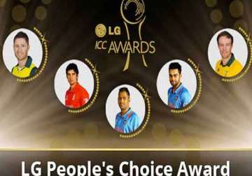 icc people s choice award winner to be declared on tuesday