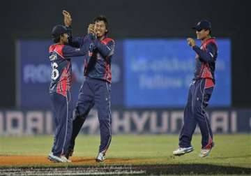 icc world t20 nepal tops afghanistan by 9 runs at world twenty20