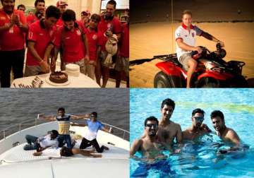 ipl 7 check out behind the scene pics of kings xi punjab