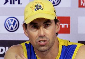 ipl7 fleming attributes csk defeat to slow pitch