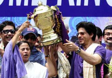 ipl 7 kkr given royal felicitation at eden