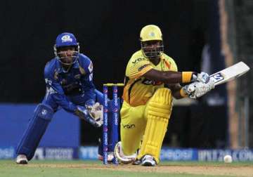 ipl 7 match 33 chennai breach mumbai fortress with 4 wicket win
