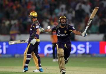 ipl 7 match 43 kkr improve play off chances with comfortable win over srh