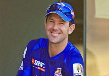 ipl 6 ponting willingly volunteered to sit out at eden rohit