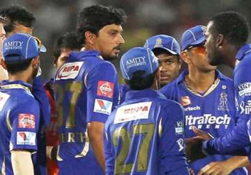 ipl6 shocked rajasthan royals team arrives in hyderabad