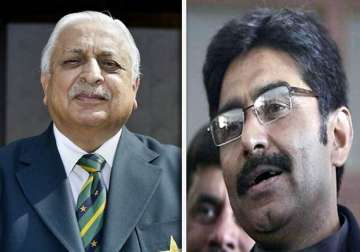 ijaz butt out miandad returns to pcb offices