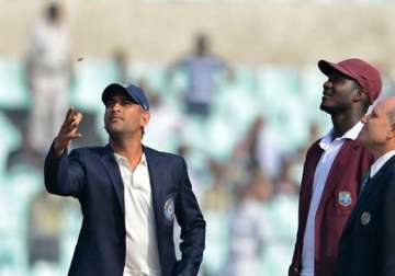 ind windies series india win the toss decide to bowl in the 2nd test