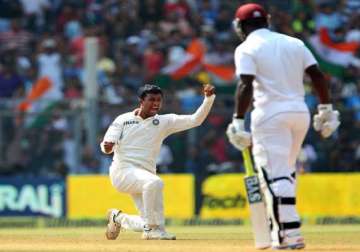 ind windies series india win 2nd test by an inning and 126 runs