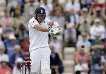 ind vs eng bell strikes 21st ton as england reach 452 for five at tea