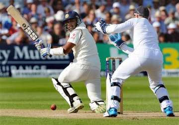 ind vs eng india reach 84 for one at tea lead england by 60