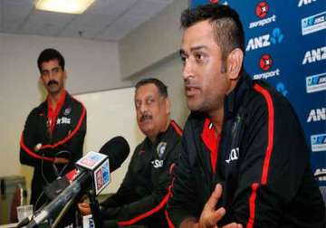 india new zealand series no experiment in the series says dhoni