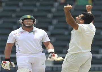 india south africa series south africa 236/4 at lunch india inch towards win day 5 1st test