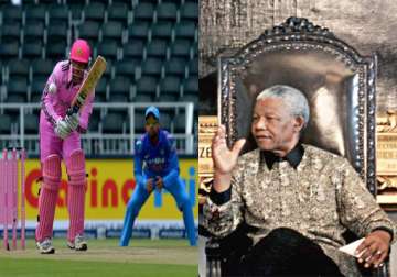 india south africa odi series is on csa dedicates it to late mandela