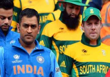 india south africa series india won the toss elects to field