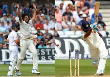 india vs england positives and negatives for team india from first test