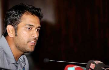 dhoni blames loss to dew says has spoken to match referee