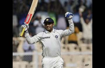 sehwag third fastest indian to cross 6 000 test runs