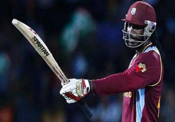 world cup 2015 gayle opposes proposed icc crackdown on bat sizes