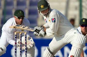 misbah helps pakistan draw south africa series