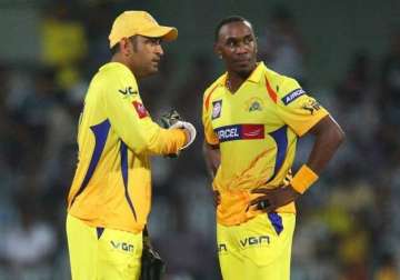 ms dhoni one of the best captains in the world says dwayne bravo