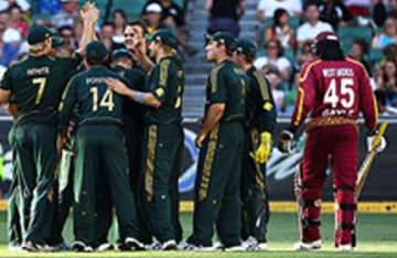 australia defeat west indies by 113 runs in 1st odi