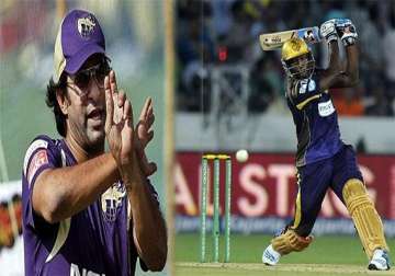 clt20 it s good to have wasim around says andre russell