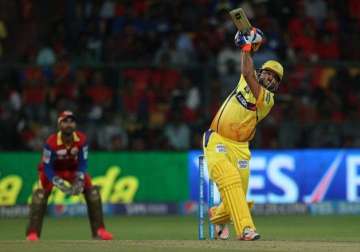 ipl 8 raina s fifty takes chennai to 181/8 vs rcb