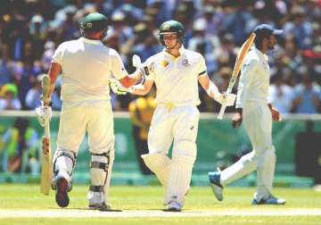 aus vs ind smith hammers india australia pile 530 in 1st innings