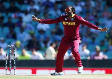 gayle a definite starter for world cup quarterfinal sammy