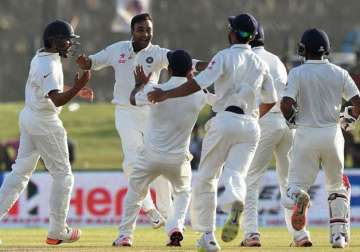 india beat sri lanka by 278 run in 2nd test level series 1 1