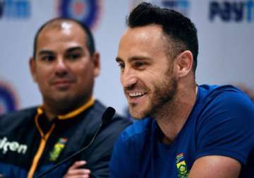 we let india gain confidence says south africa ahead of rajkot odi