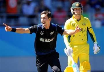 world cup 2015 boult takes a fifer nz bowls out australia for 151
