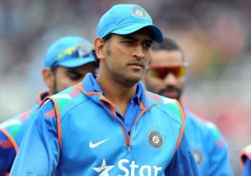 ms dhoni to lead india in t20s first 3 odis against south africa