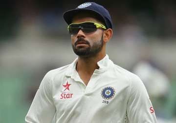 virat kohli fails as india a skittle out for 135 on day 1