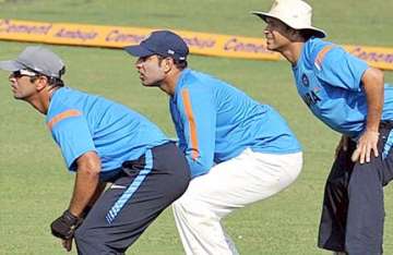 indian team begins preparation for test series