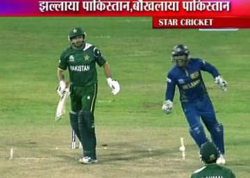 afridi smashes his bat helmet umar akmal hurls abuse after pak loses semifinal