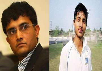sourav ganguly gives away his bcci pension to ankit keshri s family