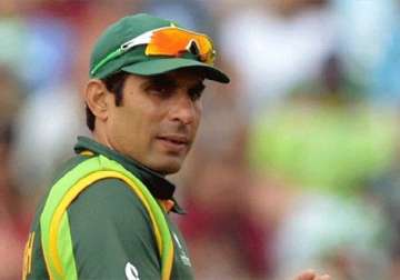 world cup 2015 misbah says no blame game after pakistan s second defeat