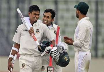 ban vs zim bangladesh beats zimbabwe by 3 wickets in 1st test