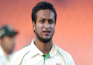 bangladesh pin hopes on shakib in second test against pakistan