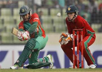 ban vs zim bangladesh 256 8 vs zimbabwe in 4th odi