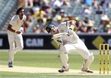 australia vs india scoreboard first test at stumps day 1